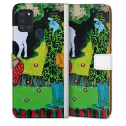 Sideflip mit Lasche weiß