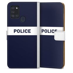 Sideflip mit Lasche weiß