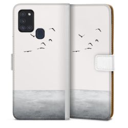 Sideflip mit Lasche weiß