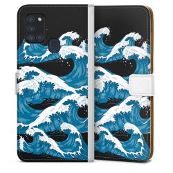 Sideflip mit Lasche weiß