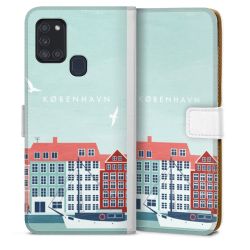 Sideflip mit Lasche weiß