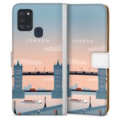 Sideflip mit Lasche weiß