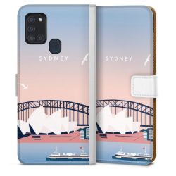 Sideflip mit Lasche weiß