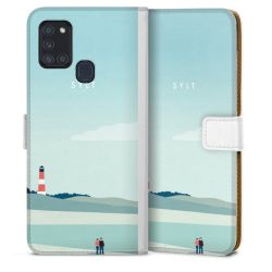 Sideflip mit Lasche weiß