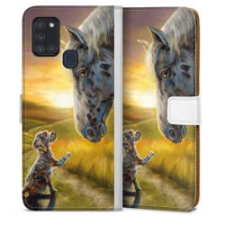 Sideflip mit Lasche weiß