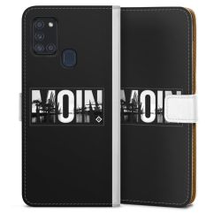 Sideflip mit Lasche weiß