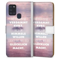 Sideflip mit Lasche weiß