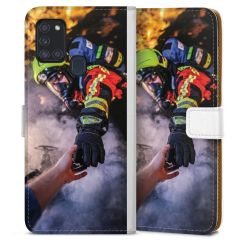 Sideflip mit Lasche weiß