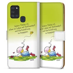 Sideflip mit Lasche weiß