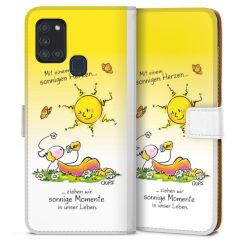 Sideflip mit Lasche weiß