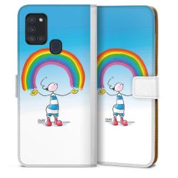 Sideflip mit Lasche weiß