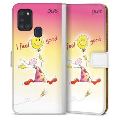 Sideflip mit Lasche weiß