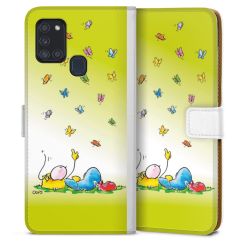 Sideflip mit Lasche weiß