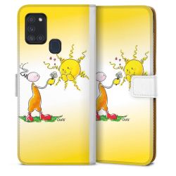 Sideflip mit Lasche weiß