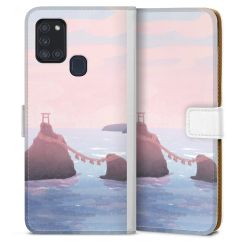 Sideflip mit Lasche weiß