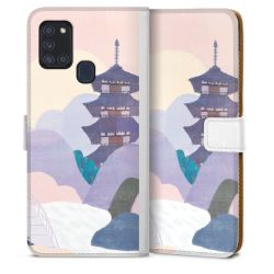 Sideflip mit Lasche weiß