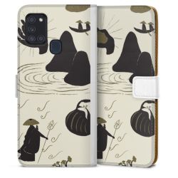 Sideflip mit Lasche weiß