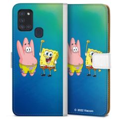 Sideflip mit Lasche weiß