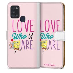 Sideflip mit Lasche weiß