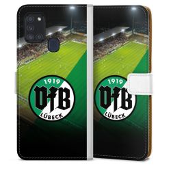 Sideflip mit Lasche weiß