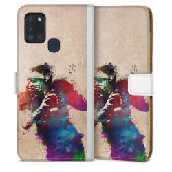 Sideflip mit Lasche weiß