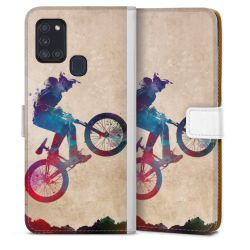 Sideflip mit Lasche weiß