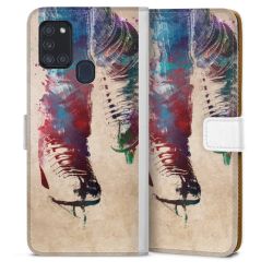 Sideflip mit Lasche weiß