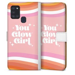 Sideflip mit Lasche weiß