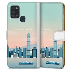 Sideflip mit Lasche weiß