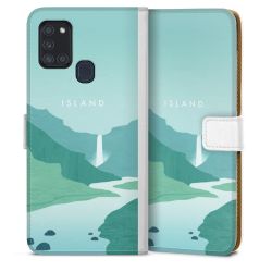 Sideflip mit Lasche weiß