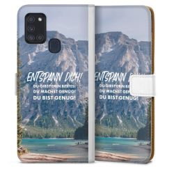 Sideflip mit Lasche weiß