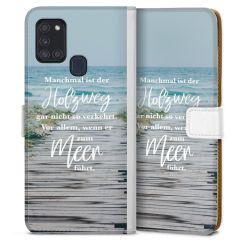 Sideflip mit Lasche weiß