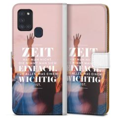 Sideflip mit Lasche weiß