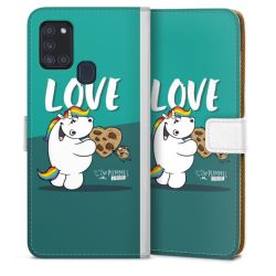 Sideflip mit Lasche weiß