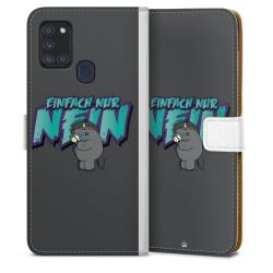 Sideflip mit Lasche weiß