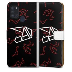 Sideflip mit Lasche weiß