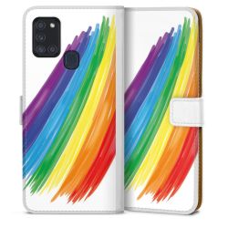 Sideflip mit Lasche weiß