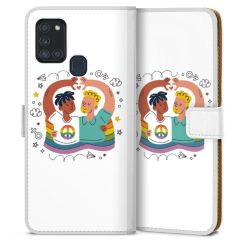 Sideflip mit Lasche weiß