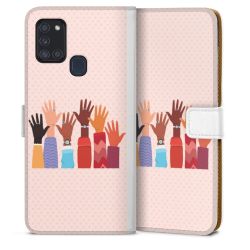 Sideflip mit Lasche weiß