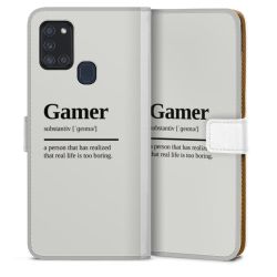 Sideflip mit Lasche weiß