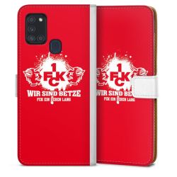 Sideflip mit Lasche weiß