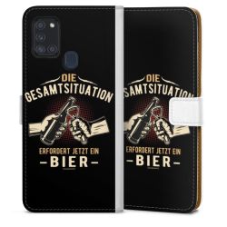 Sideflip mit Lasche weiß