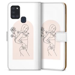 Sideflip mit Lasche weiß