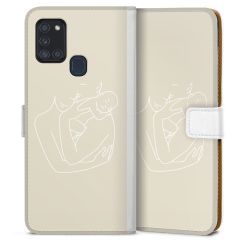 Sideflip mit Lasche weiß