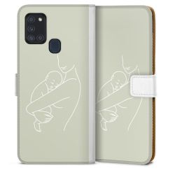 Sideflip mit Lasche weiß