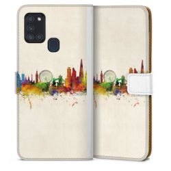 Sideflip mit Lasche weiß