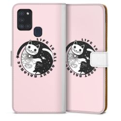 Sideflip mit Lasche weiß