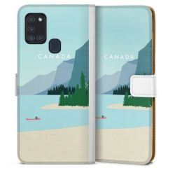 Sideflip mit Lasche weiß