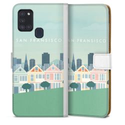 Sideflip mit Lasche weiß