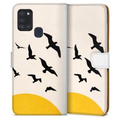 Sideflip mit Lasche weiß